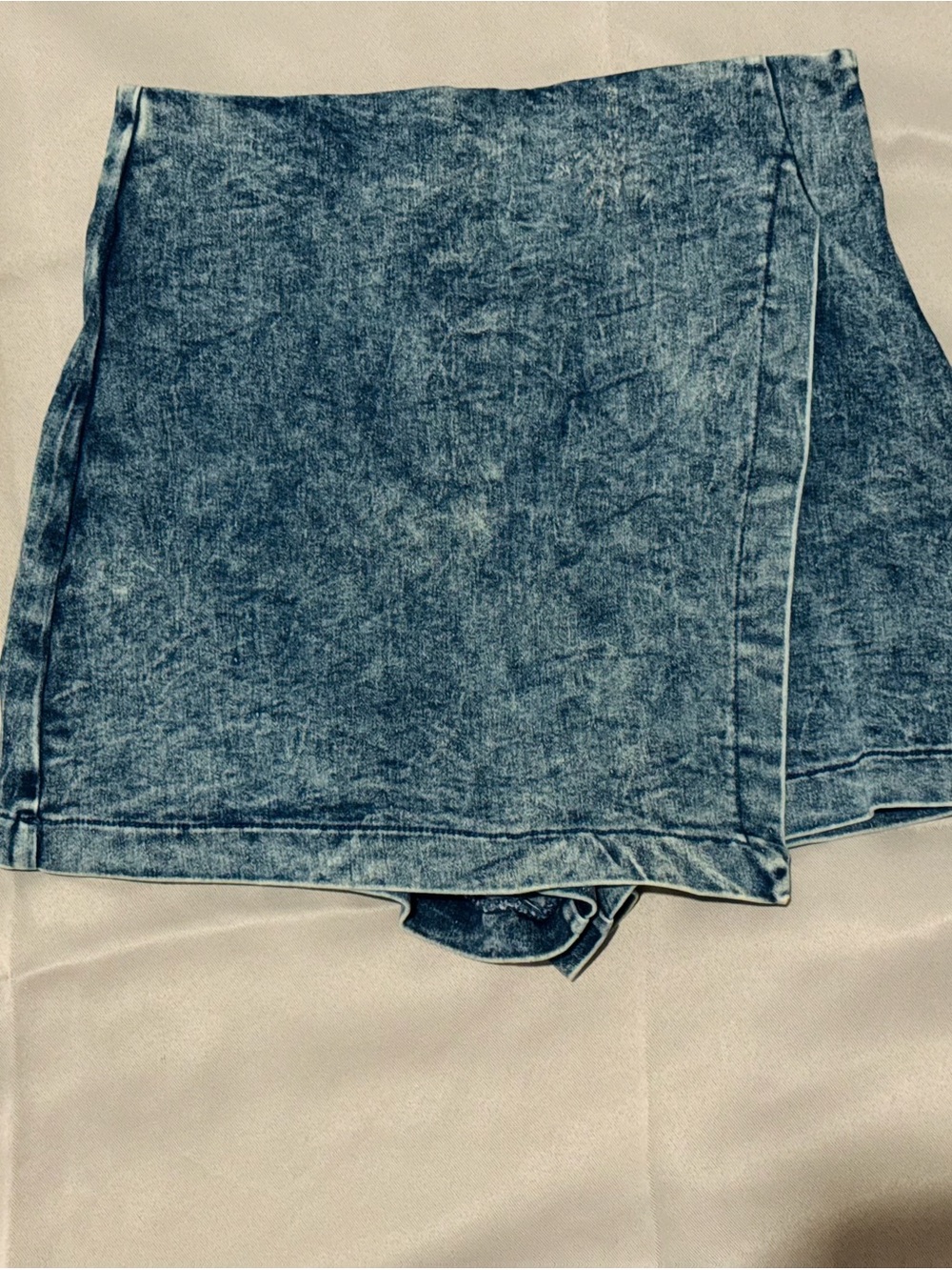 NWT Denim Skort High Waist Blue Wash Boutique Puerto Rico